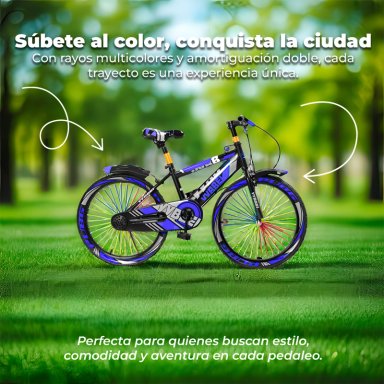 BICICLETA NIÑO INFANTIL MONTAIN BIKE MTB CON RUEDAS ARO 20 - 5