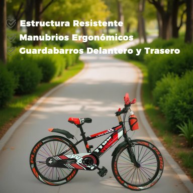 BICICLETA NIÑO INFANTIL MONTAIN BIKE MTB CON RUEDAS ARO 20 - 3