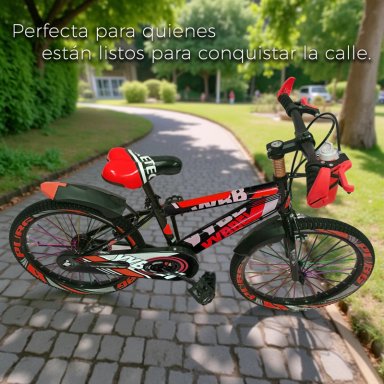 BICICLETA NIÑO INFANTIL MONTAIN BIKE MTB CON RUEDAS ARO 20 - 4