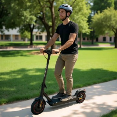 SCOOTER ELECTRICO ANTIPINCHAZO 25 KM. 400W M187 - 5