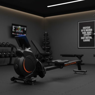MAQUINA DE REMO BOGADORA REMADORA FITNESS H-181 - 2
