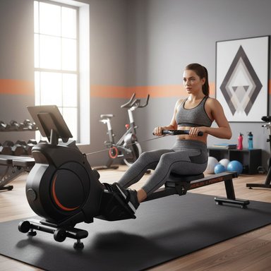 MAQUINA DE REMO BOGADORA REMADORA FITNESS H-181 - 4