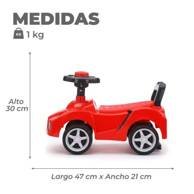 Auto Correpasillos Caminador Primeros Pasos Para Bebe - 3