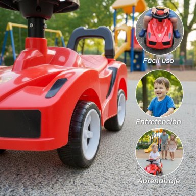 Auto Correpasillos Caminador Primeros Pasos Para Bebe - 4