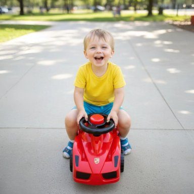 Auto Correpasillos Caminador Primeros Pasos Para Bebe - 5