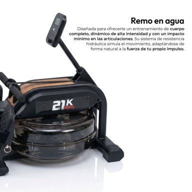 MAQUINA DE REMO BOGADORA REMADORA FITNESS 21K - 4