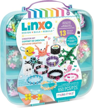 SET PARA CREAR MANUALIDADES PULSERAS FIGURAS MAKE IT REAL - 1