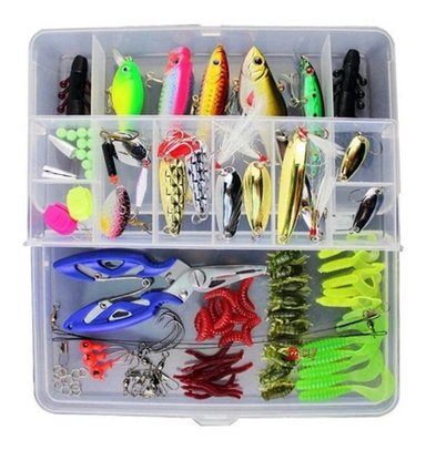 SEÑUELOS DE PESCA PUNTOSTORE KIT DE 101 UNIDADES PS - 2