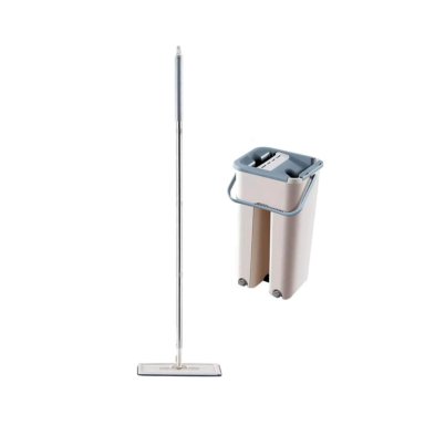 TRAPEADOR PUNTOSTORE MOPA PLANA MICROFIBRA CUBO PS - 1