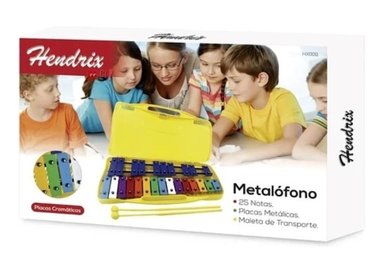 METALÓFONO HENDRIX XILÓFONO 25 NOTAS INCLUYE 2 BAQUETA PS METALÓFONO XILÓFONO - 4