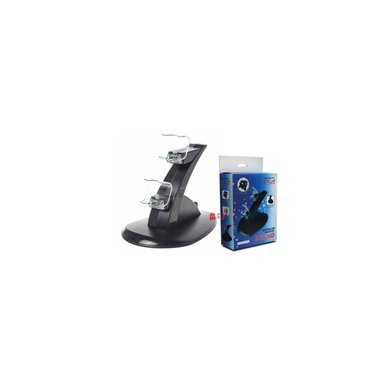 CARGADOR PLAYSTATION BASE DOCK DUAL PARA CONTROLES PS4 PS - 2