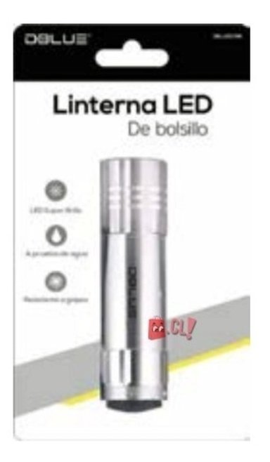 LINTERNA BOLSILLO 9 LED 3W RESISTENTE AL AGUA - PS - 3