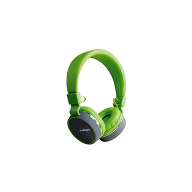 AUDÍFONOS CON CONEXIÓN BLUETOOTH Y AUXILIAR COLOR VERDE - PS - 1