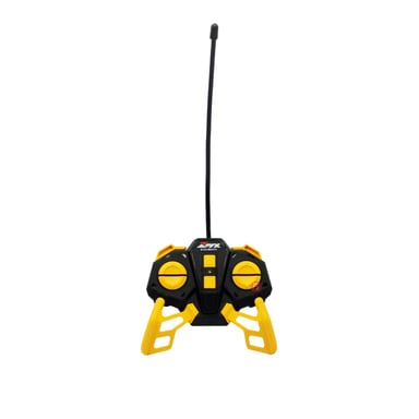 EXCAVADORA JUGUETE PUNTOSTORE AMARILLO RC LUZ Y SONIDO RECARGABLE ESCALA 1:24 - PS - 4