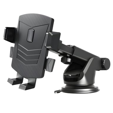 SOPORTE CELULAR AUTO 360 BRAZO AJUSTABLE VENTOSA GEL - PS - 1