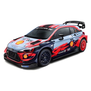 AUTO RC HYUNDAI I20 WRC 116 20KM NINCO - PS - 1