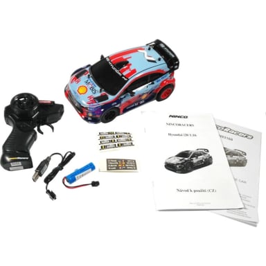 AUTO RC HYUNDAI I20 WRC 116 20KM NINCO - PS - 7