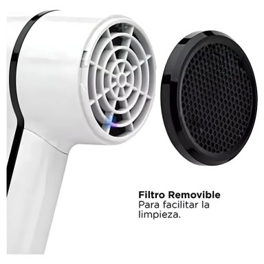 SECADOR PELO REVLON COMPACTO 1875W ANTI FRIZZ CERAMICA - PS - 6