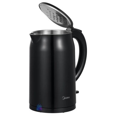 HERVIDOR ELE CTRICO 1.7L DOBLE PARED ACERO INOX NEGRO - PS - 3