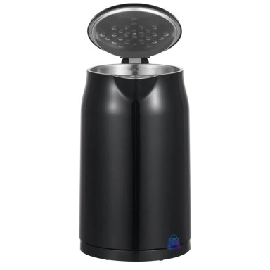 HERVIDOR ELE CTRICO 1.7L DOBLE PARED ACERO INOX NEGRO - PS - 7