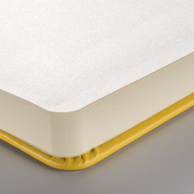 LIBRETA ART CREATION AMARILLO DORADO 13X21CM 140GR 80HJAS. - 2