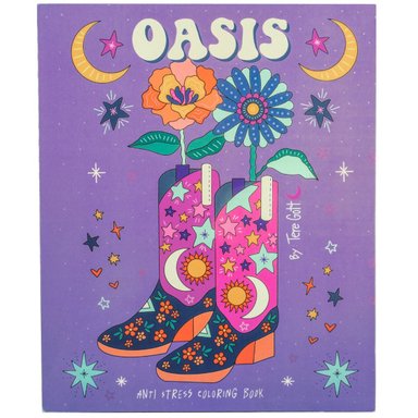 LIBRO PARA COLOREAR OASIS DE TERE GOTT - 1