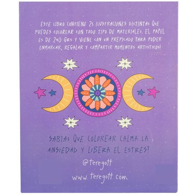 LIBRO PARA COLOREAR OASIS DE TERE GOTT - 2