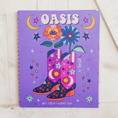 LIBRO PARA COLOREAR OASIS DE TERE GOTT - 4
