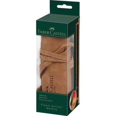 ESTUCHE ENROLLABLE FABER CASTELL ART & GRAPHIC CUERO - 1
