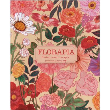 LIBRO PARA COLOREAR FLORAPIA MARIA JOSE  GUTIE RREZ - 1