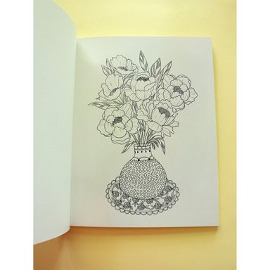 LIBRO PARA COLOREAR FLORAPIA MARIA JOSE  GUTIE RREZ - 5
