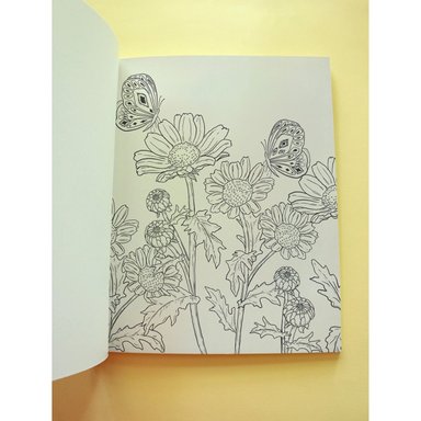 LIBRO PARA COLOREAR FLORAPIA MARIA JOSE  GUTIE RREZ - 9