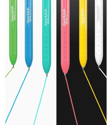 SET 10 LAPICES GEL INKJOY PAPER MATE RETRACTIL PUNTA F 07MM - 2