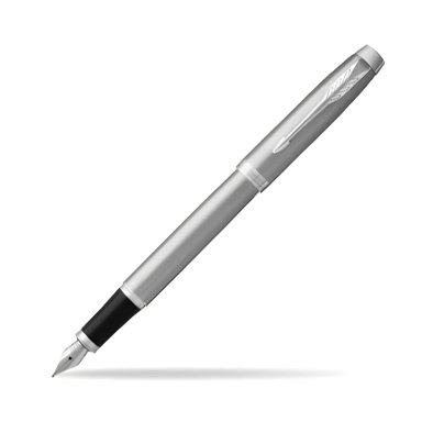 PLUMA PARKER IM ESSENTIAL ACERO INOXIDABLE TINTA AZUL - 1