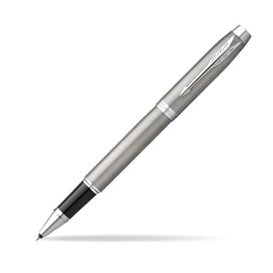ROLLER PARKER IM ESSENTIAL ACERO INOXIDABLE TINTA NEGRA - 1