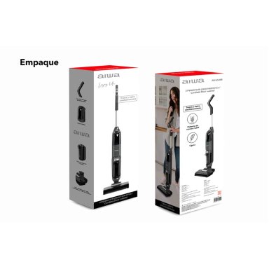 ASPIRADORA Y TRAPEADORA AIWA INALAMBRICA VERTICAL AW-AMX6 - 8