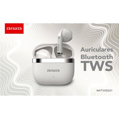 AUDIFONOS INALAMBRICOS BLUETOOTH AIWA AWTWSG31 3,5 HORAS - 7