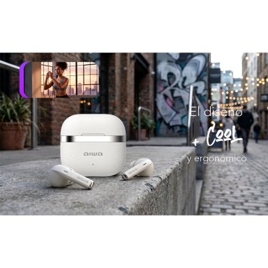 AUDIFONOS INALAMBRICOS BLUETOOTH AIWA AWTWSG31 3,5 HORAS - 9