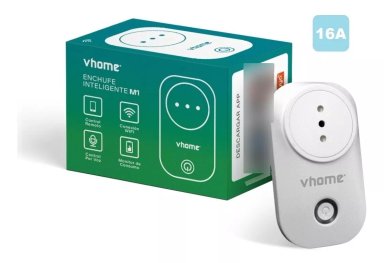 ENCHUFE WIFI VHOME 16A COMPATIBLE ALEXA Y GOOGLE VSHOP - 2