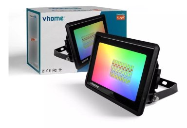 FOCO PROYECTOR VHOME WIFI RGB V2000 24 W ALEXA GOOGLE VSHOP - 1