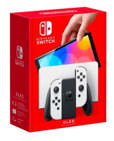 CONSOLA NINTENDO SWITCH OLED BLANCO - 1