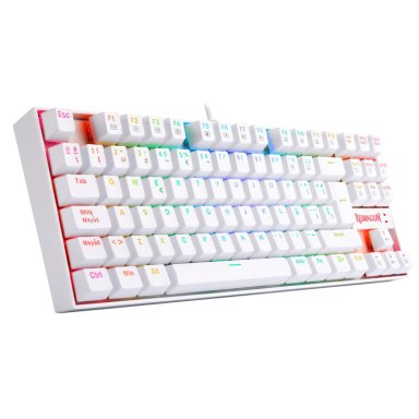 TECLADO MECÁNICO REDRAGON K552W-RGB-SP SWITCH RED - BLANCO - 3