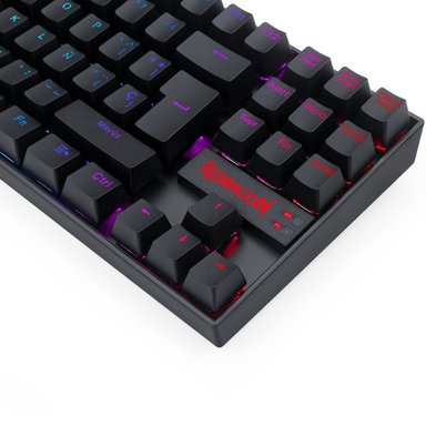 TECLADO MECÁNICO REDRAGON K552 RGB KUMARA SWITCH RED - NEGRO - 7