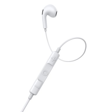 AUDÍFONOS BASEUS IN EAR NGCR010002 ENCOK C17 BLANCO CABLE CONECTOR TIPO C - 6