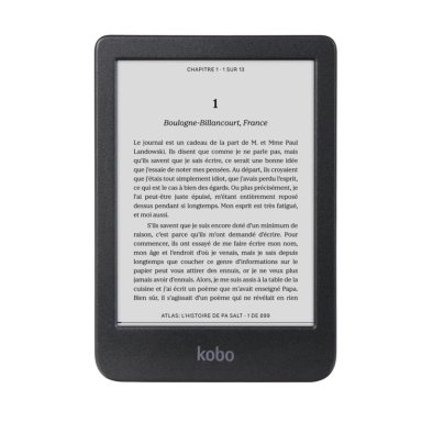 LECTOR E READER KOBO CLARA BW HD 6' - 16GB - NEGRO - 1