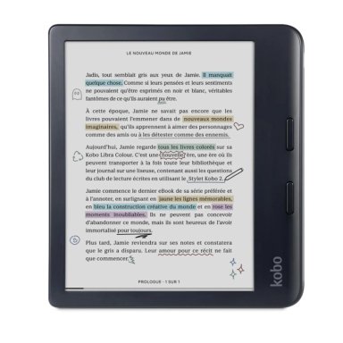 LECTOR E READER KOBO LIBRA COLOUR HD 7' - 32GB - NEGRO - 1