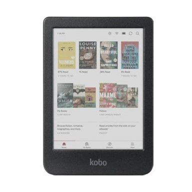 LECTOR E READER KOBO CLARA COLOUR HD 6' - 16GB - NEGRO - 1