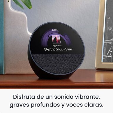 ALEXA ECHO SPOT AMAZON B0BFC7WQ6R (2024) NEGRO - 4