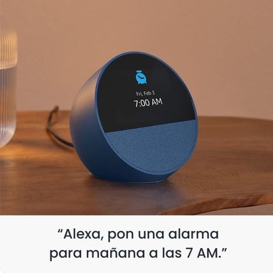 ALEXA ECHO SPOT AMAZON B0BFC7WQ6R (2024) NEGRO - 5