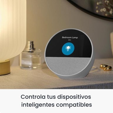 ALEXA ECHO SPOT AMAZON B0BFC7WQ6R (2024) NEGRO - 6